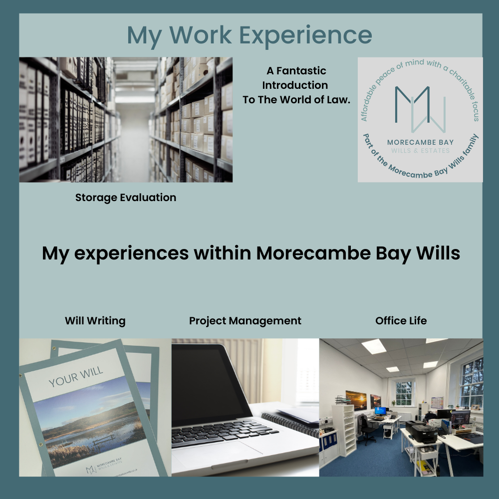 Joseph tells us about his experience working with Morecambe Bay Wills