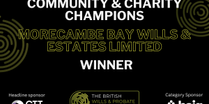 Morecambe Bay Wills - Winner, Community 7 charity Champions